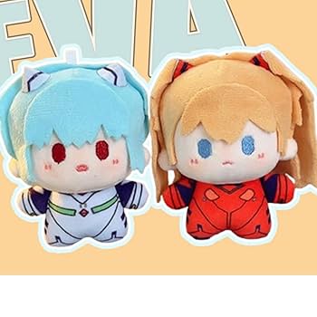 Amazon.co.jp: [Hushan] 綾波レイ ぬいぐるみ 非公式 10cm 新